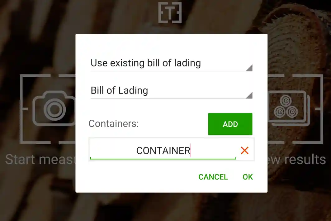 Containers and bill of ladings