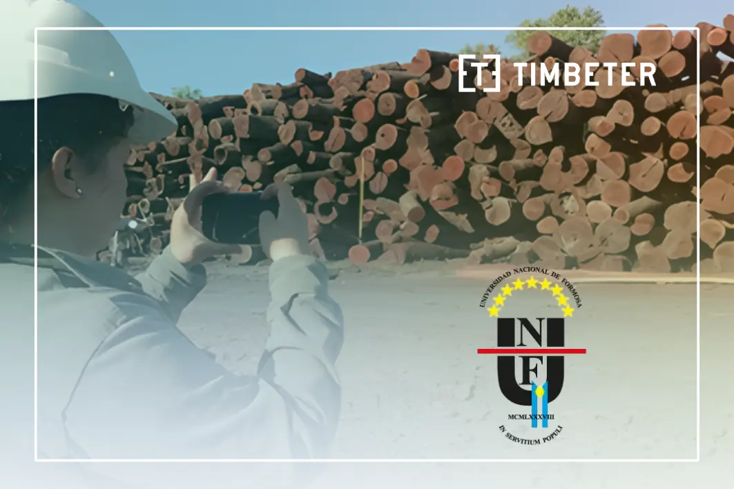Bringing AI to the field: How UNaF students in Argentina tested Timbeter on native quebracho logs