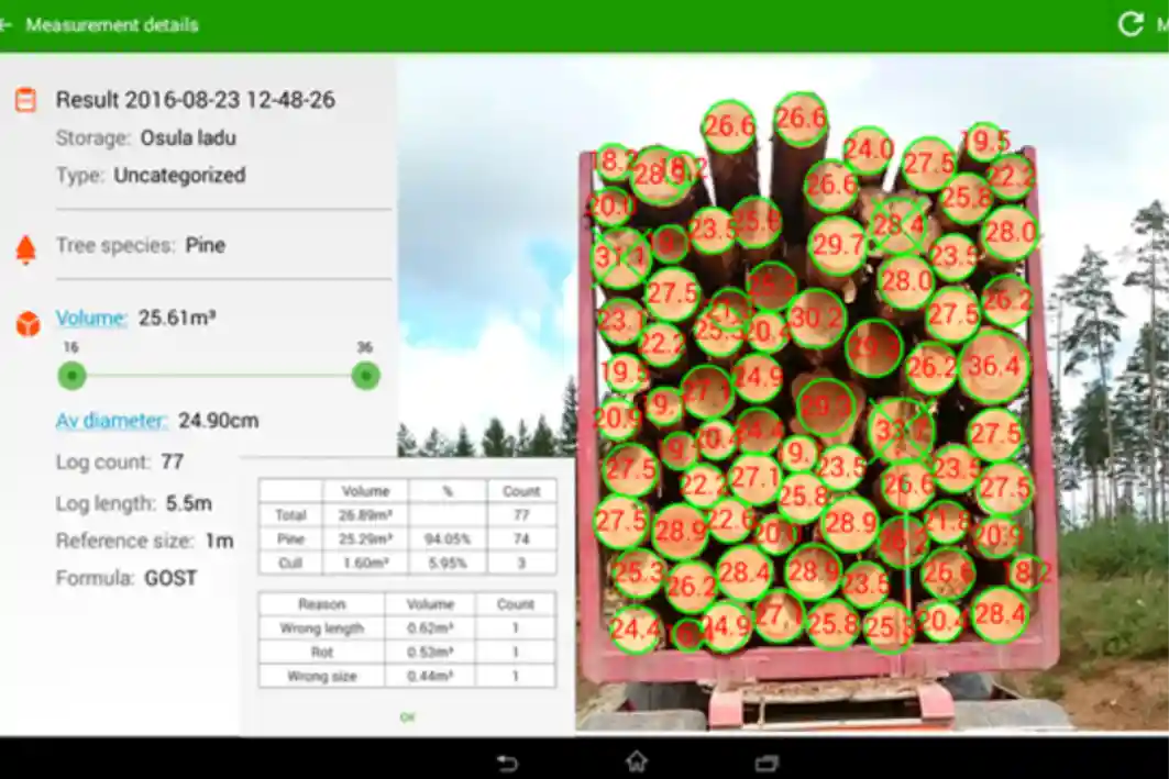 Different ways how to measure trucks with Timbeter