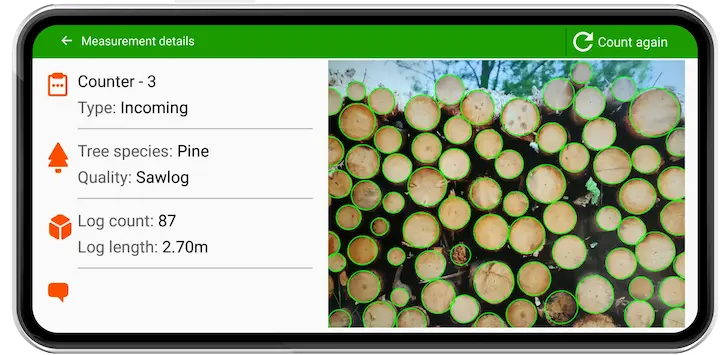 Digital supply chain management for timber