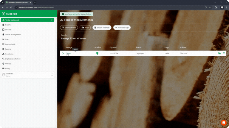 How to view and manage measurement data