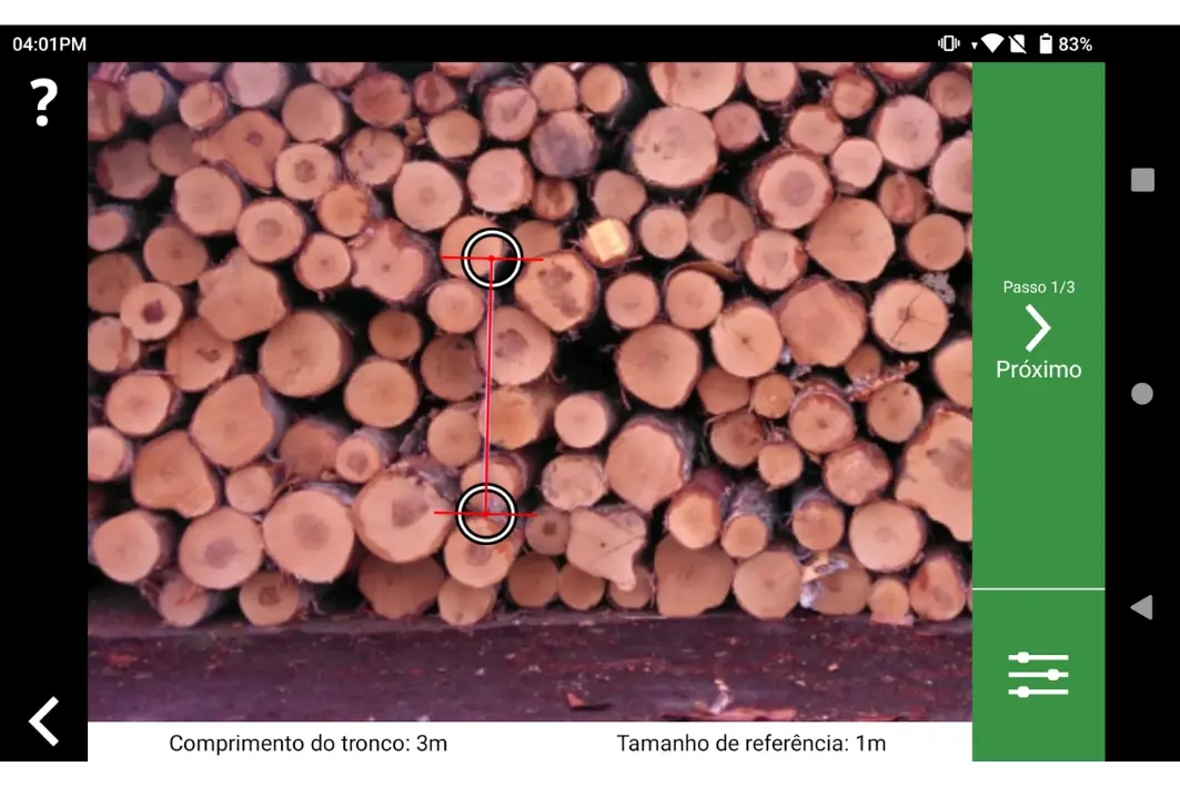 Defina a referência